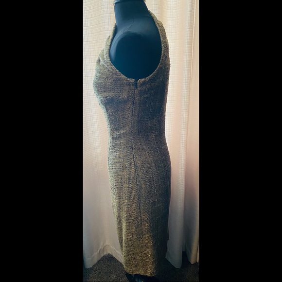 Stunning Tweed One-Shoulder Dress - Picture 3 of 6